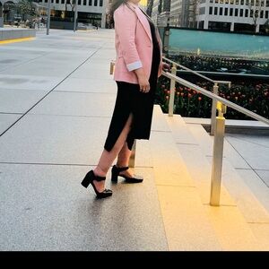 Suzy Shier Blazer pink Medium